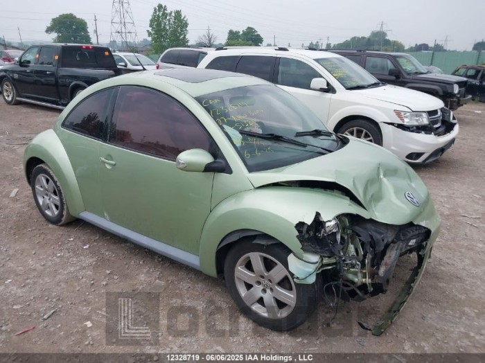 VOLKSWAGEN NEW BEETLE 2007 VIN 3VWRW21CX7M513805