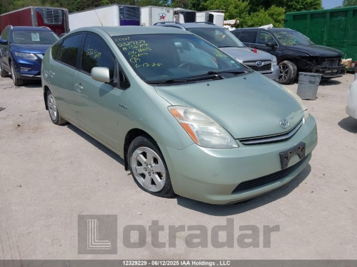 TOYOTA PRIUS 2006 VIN JTDKB22U763136714
