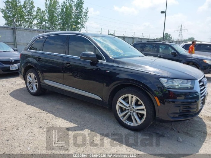 AUDI Q7 2017 VIN WA1WAAF74HD036709