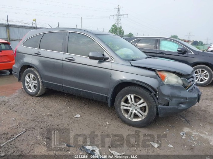 HONDA CR-V 2011 VIN 5J6RE4H7XBL807509