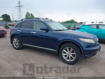 INFINITI FX35 2007 VIN JNRAS08W77X205310