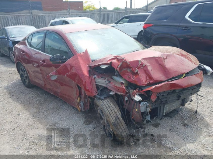 NISSAN SENTRA 2025 VIN 3N1AB8CV2SY224399