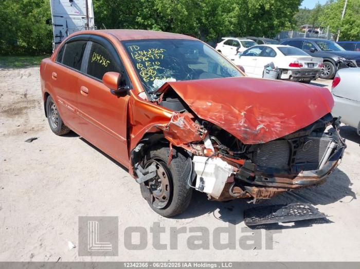 KIA RIO 2010 VIN KNADH4B35A6596937