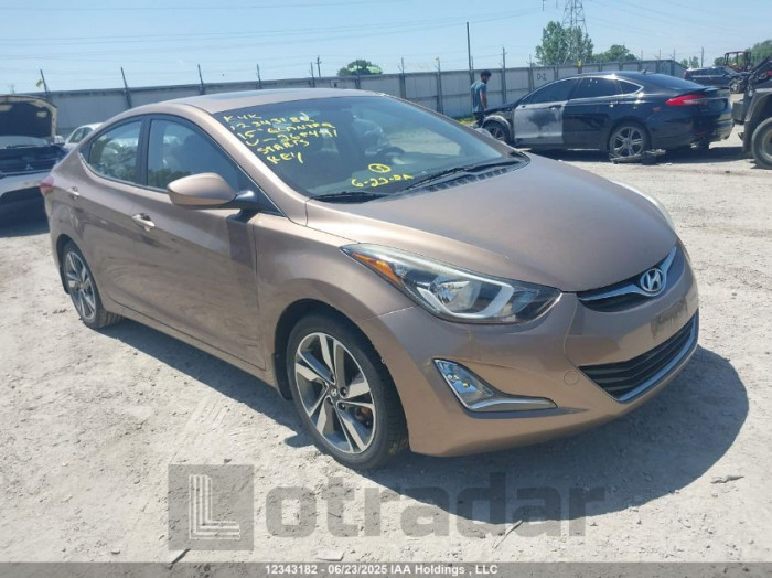 HYUNDAI ELANTRA 2015 VIN KMHDH4AH9FU265471