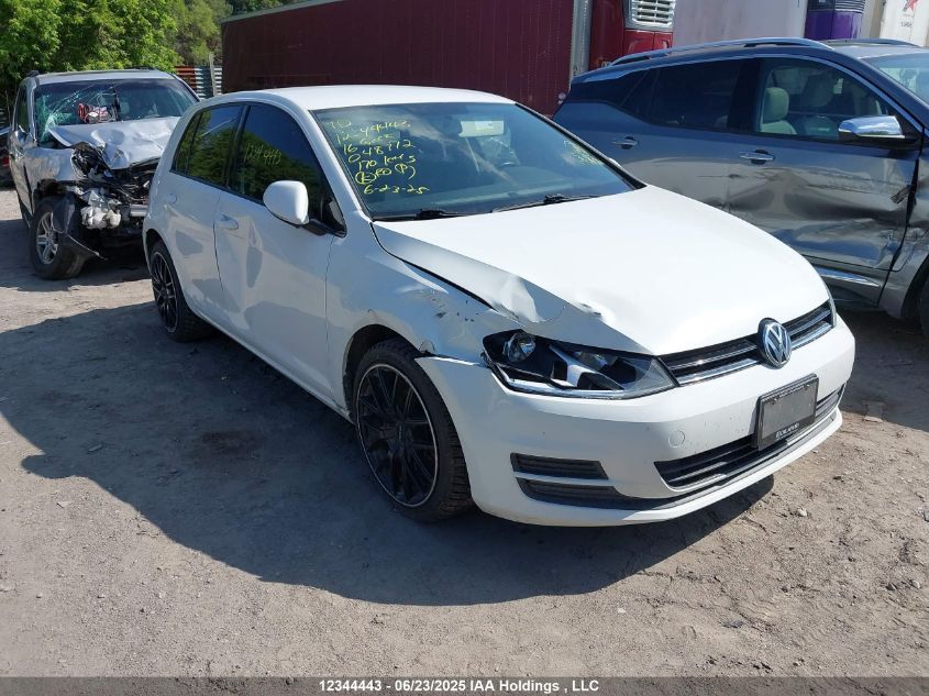 VOLKSWAGEN GOLF 2016 3VW117AU5GM048772