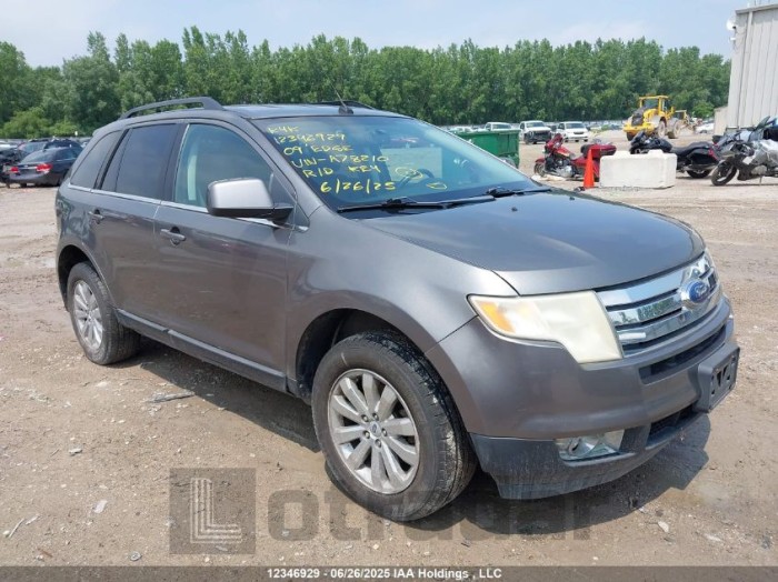 FORD EDGE 2009 VIN 2FMDK49C49BA78210