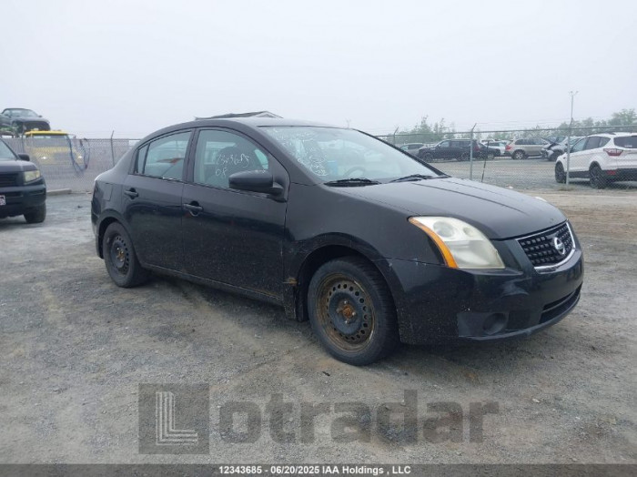 NISSAN SENTRA 2008 VIN 3N1AB61E38L754443