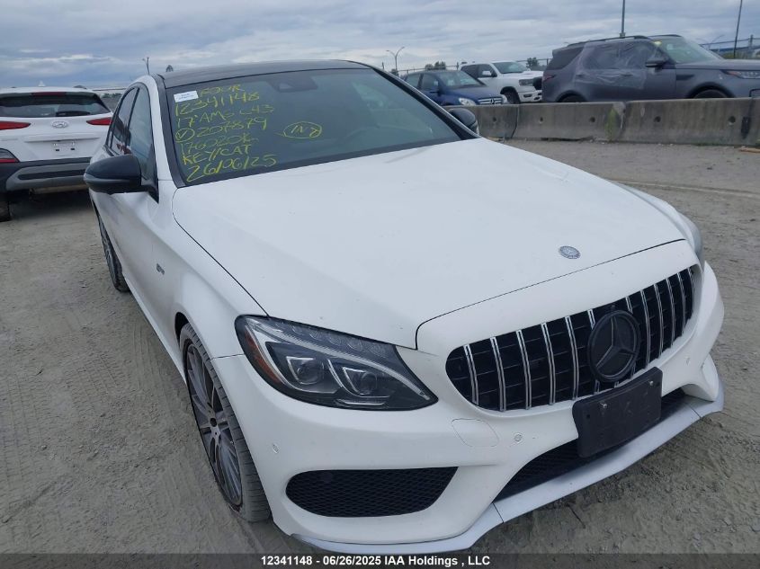 MERCEDES-BENZ AMG C 43 2017 55SWF6EB6HU207879