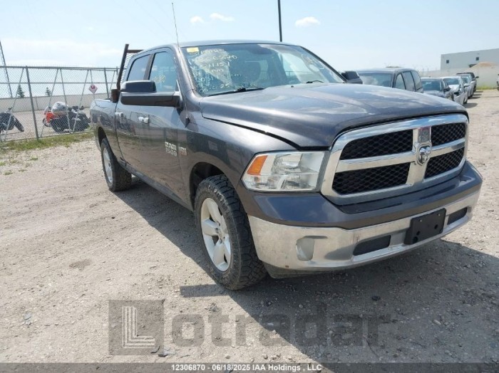 RAM 1500 2017 VIN 1C6RR7TT9HS571151