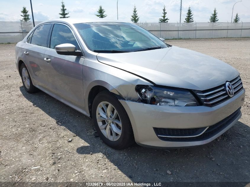 VOLKSWAGEN PASSAT 2014 1VWAS7A37EC073014