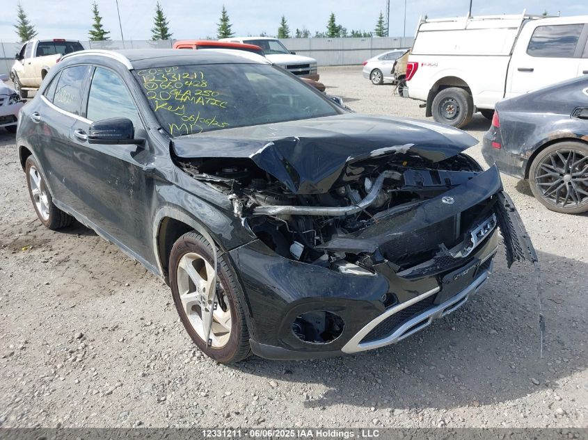 MERCEDES-BENZ GLA 250 2020 WDCTG4GB4LJ660428