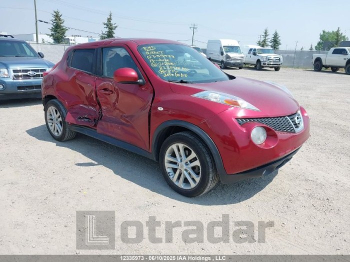 NISSAN JUKE 2013 VIN JN8AF5MV0DT212881