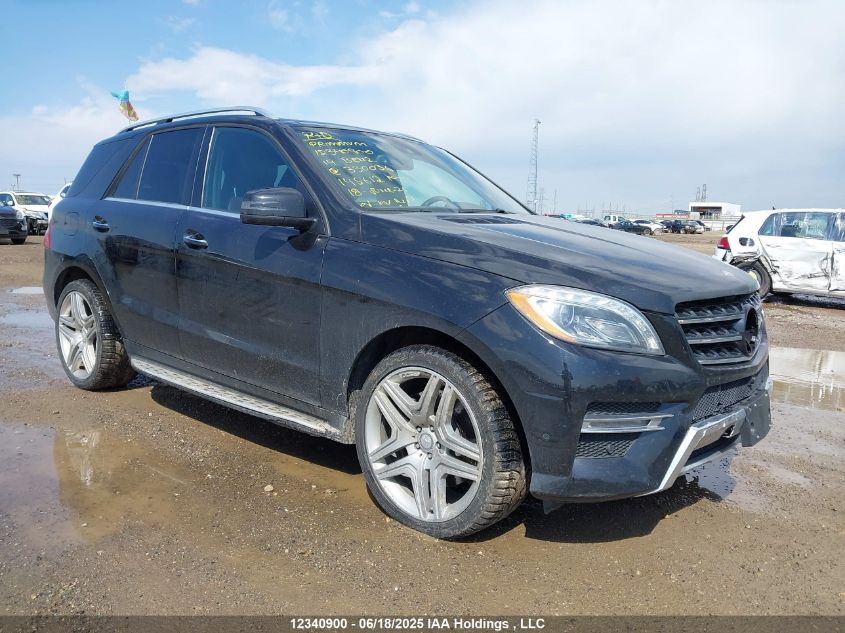MERCEDES-BENZ ML 550 2014 4JGDA7DB3EA330036