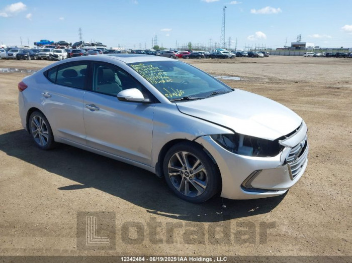 HYUNDAI ELANTRA 2018 VIN KMHD84LF0JU542075