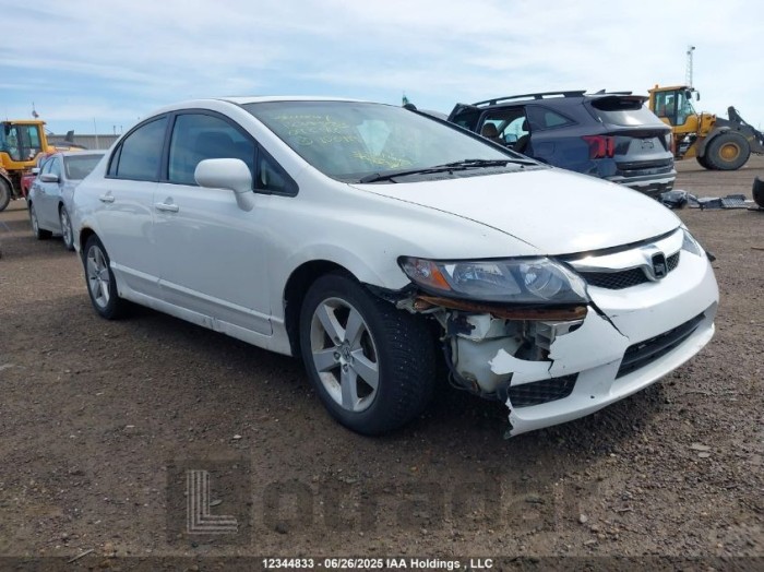HONDA CIVIC 2009 VIN 2HGFA166X9H103719