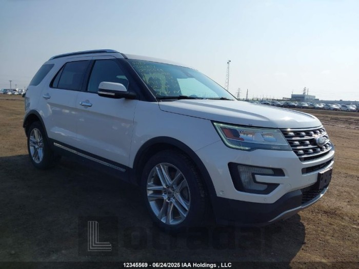 FORD EXPLORER 2017 VIN 1FM5K8F8XHGB34637