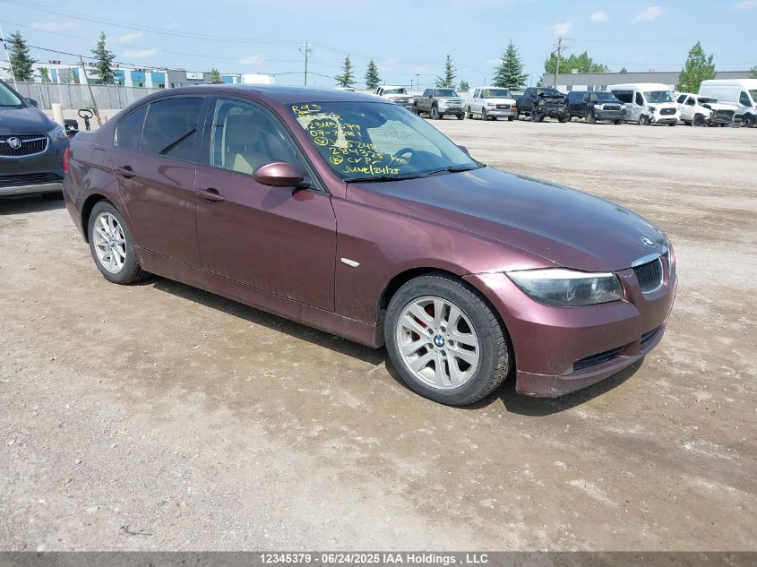 BMW 328 2007 WBAVA33567PV65248