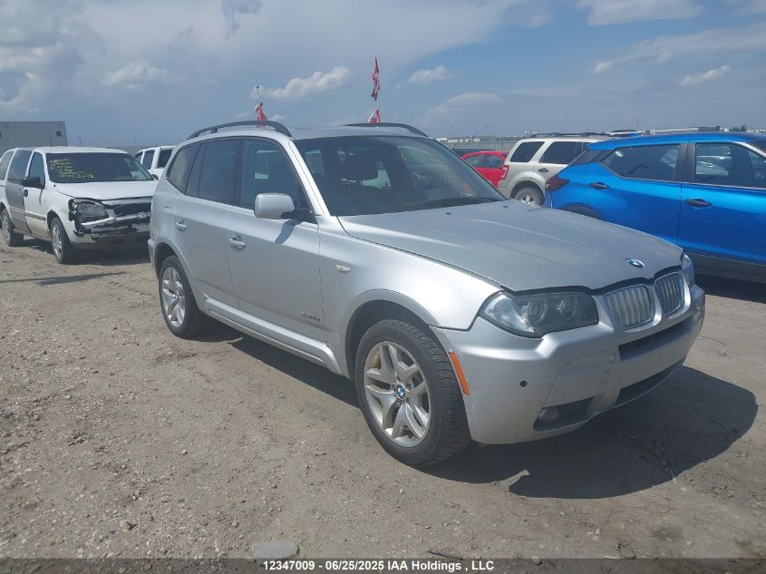 BMW X3 2009 WBXPC93419WJ25336