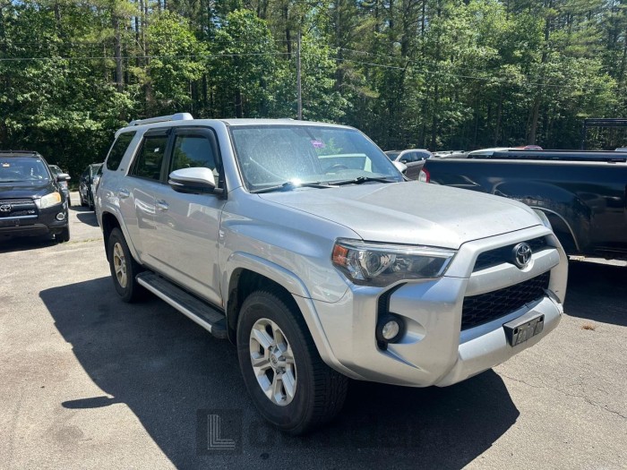 TOYOTA 4RUNNER 2016 VIN JTEBU5JR4G5342339