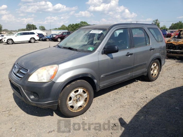 HONDA CRV 2006 VIN SHSRD78526U419359