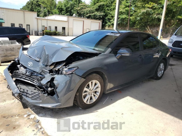 TOYOTA CAMRY 2025 VIN 4T1DAACK5SU065242