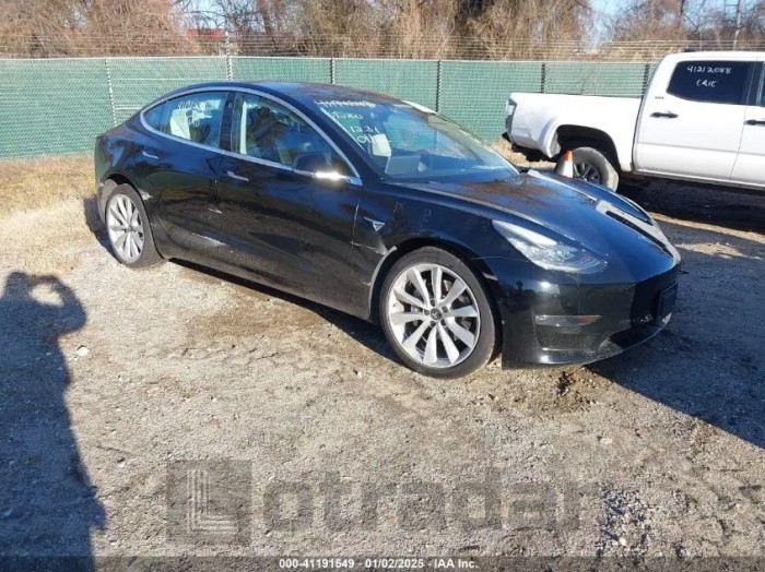 TESLA MODEL 3 2020 VIN 5YJ3E1EB1LF600868