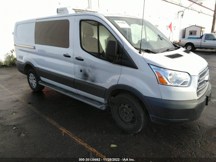 Ford Transit van 2018 VIN 1FTYR1YM7JKA99329