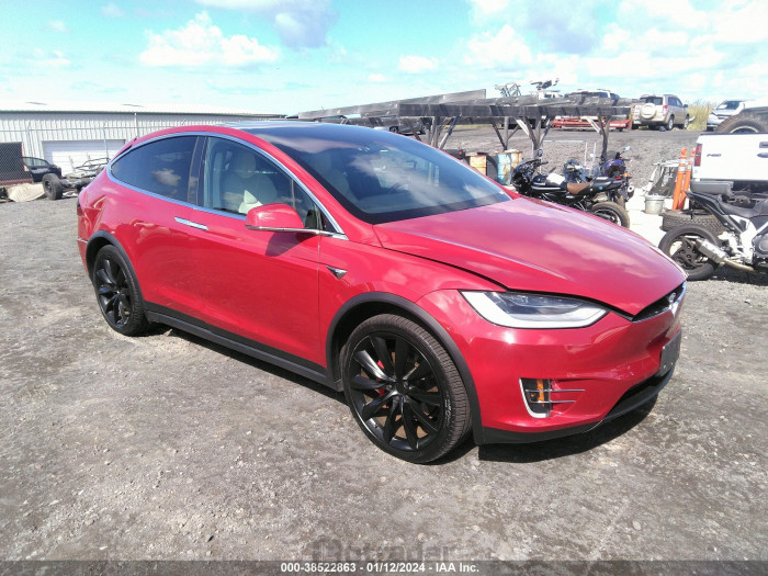 Tesla Model x 2020 VIN 5YJXCAE47LF283784