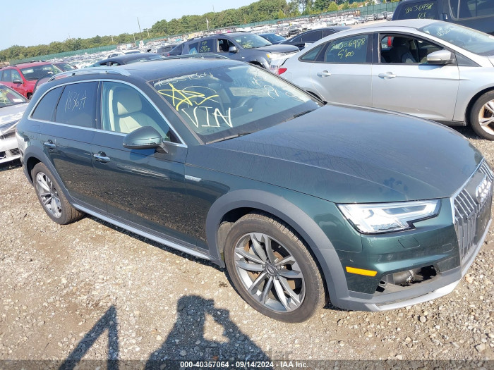 Audi A4 allroad 2019 VIN WA18NAF43KA012283
