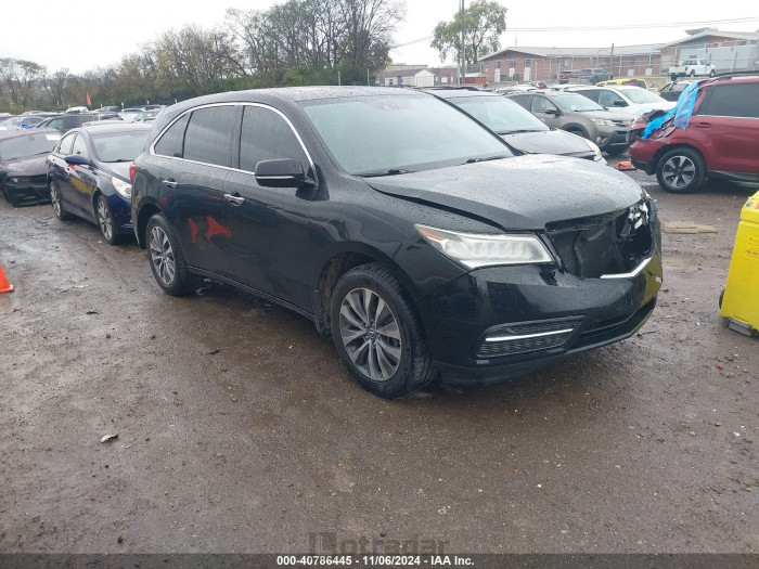 Acura Mdx 2015 VIN 5FRYD4H67FB003882