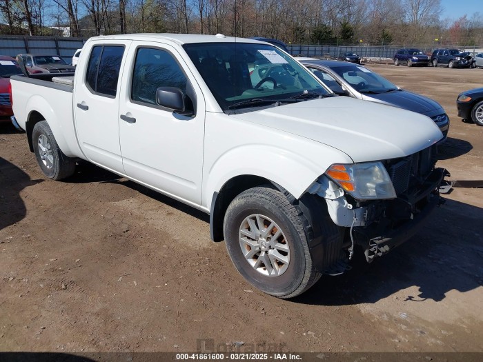 Nissan Frontier 2016 VIN 1N6AD0FV9GN727305