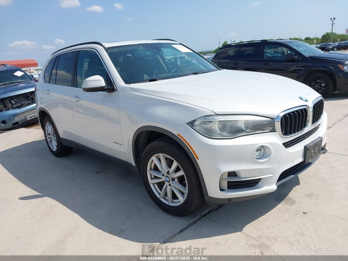 BMW X5 2015 VIN 5UXKR0C58F0K60644
