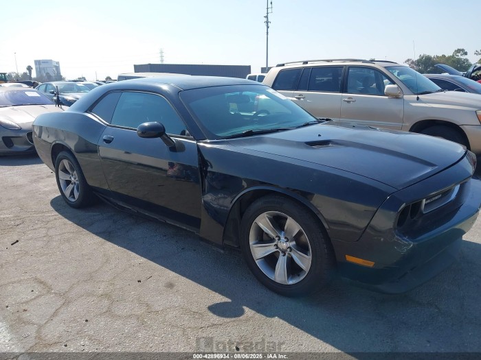 Dodge Challenger 2012 VIN 2C3CDYAG3CH186696