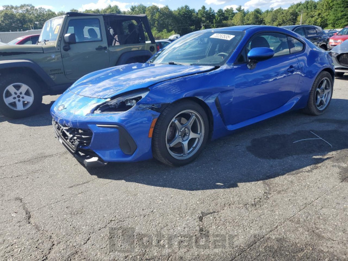 Subaru Brz 2022 VIN JF1ZDBF10N8700610
