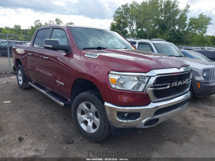 Ram 1500 2019 VIN 1C6RRFFG2KN882368