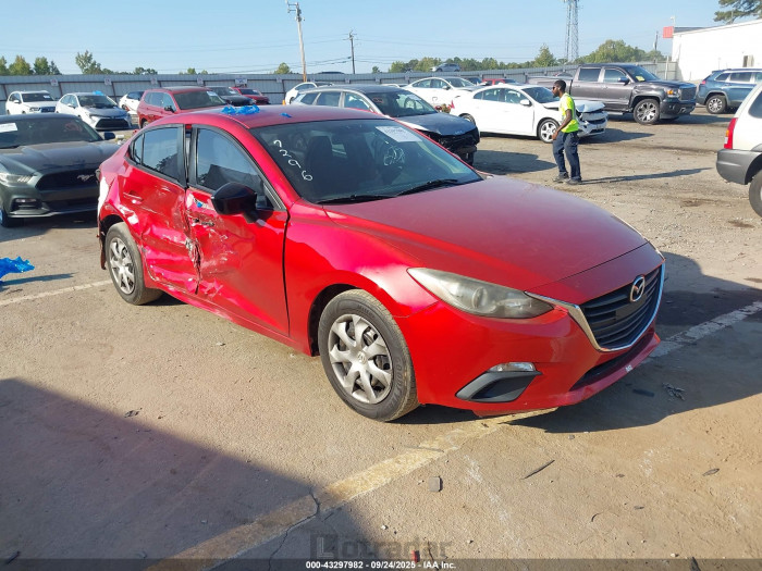 Mazda 3 2014 VIN JM1BM1T75E1147296