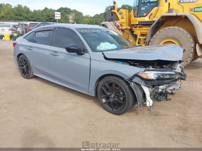Honda Civic 2022 VIN 2HGFE2F50NH589727