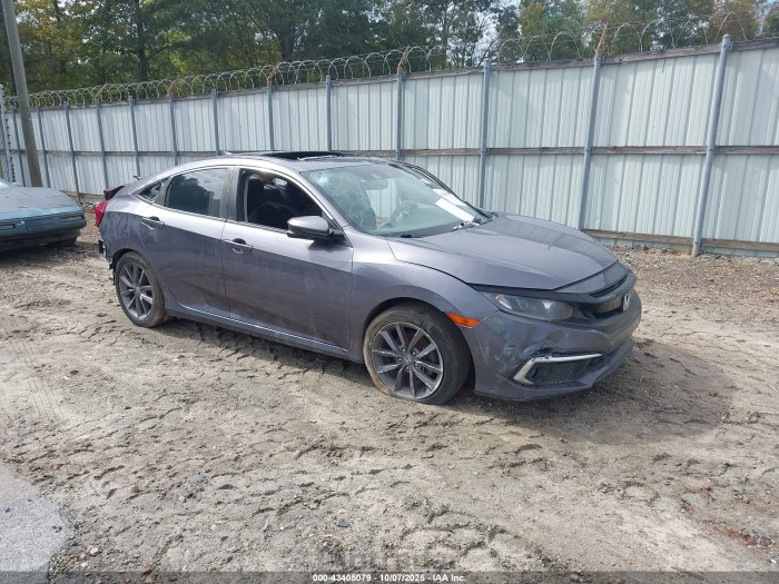 Honda Civic 2020 VIN 19XFC1F7XLE203677