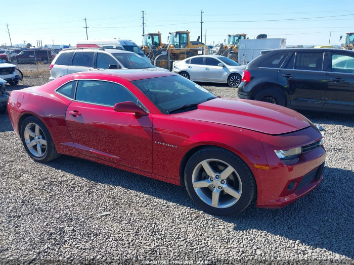 Chevrolet Camaro 2015 VIN 2G1FD1E39F9309478