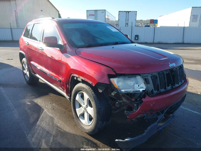 Jeep Grand cherokee 2013 VIN 1C4RJEAGXDC643408