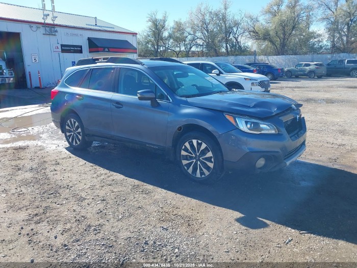 Subaru Outback 2016 VIN 4S4BSBNC6G3213556