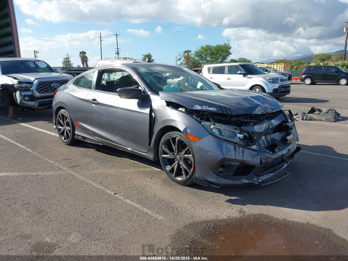 Honda Civic 2019 VIN 2HGFC4B8XKH301693