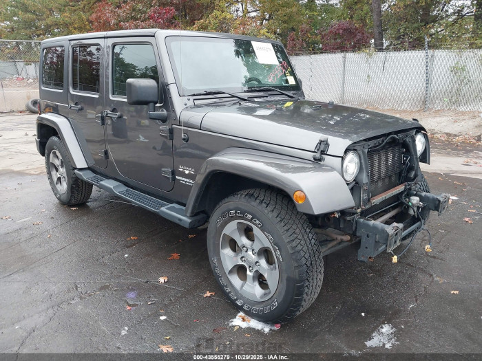 Jeep Wrangler unlimited 2017 VIN 1C4BJWEG0HL730077