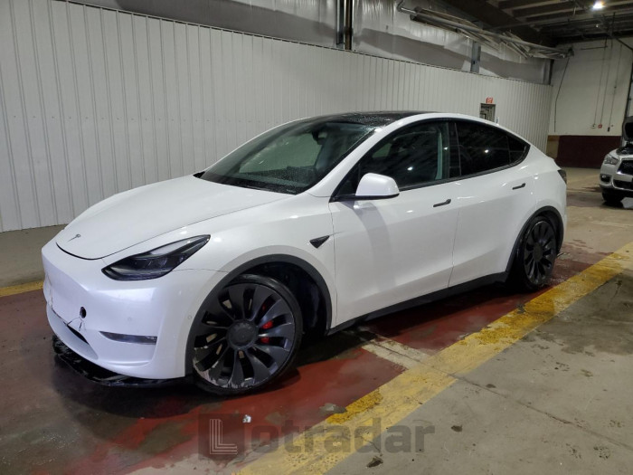 Tesla Model y 2022 VIN 7SAYGDEF3NF370342