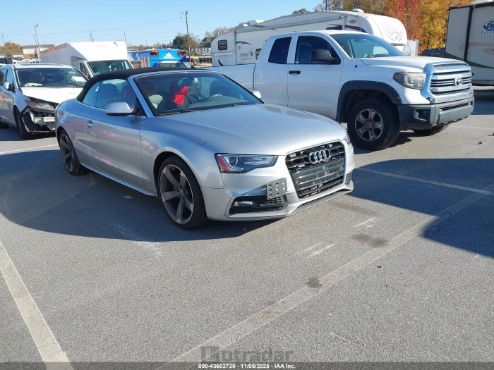 Audi A5 2016 VIN WAUM2AFH9GN004850