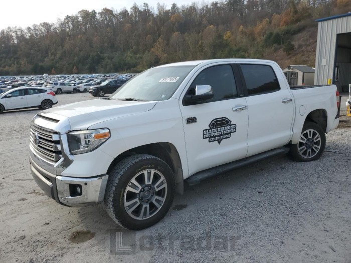 Toyota Tundra 2019 VIN 5TFAY5F13KX803101