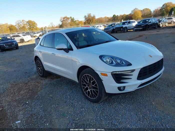 Porsche Macan 2018 VIN WP1AB2A58JLB33897
