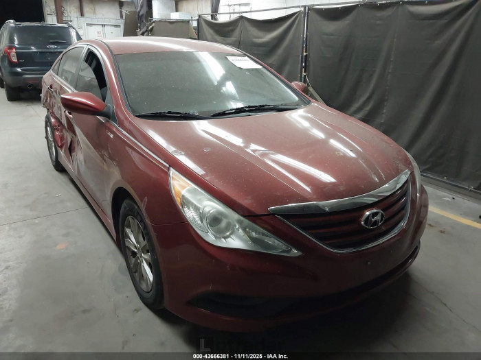 Hyundai Sonata 2014 VIN 5NPEB4AC3EH890553