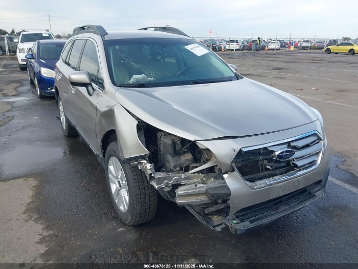 Subaru Outback 2015 VIN 4S4BSACCXF3338961