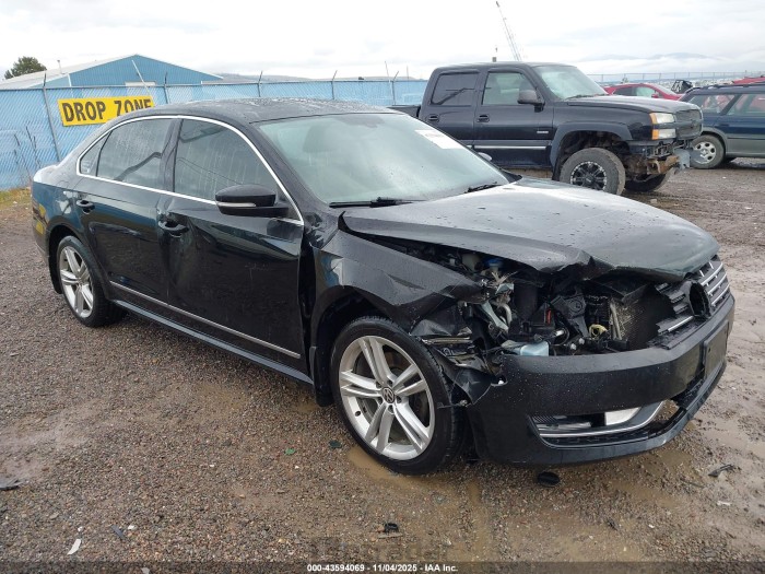 Volkswagen Passat 2015 VIN 1VWCV7A30FC074832